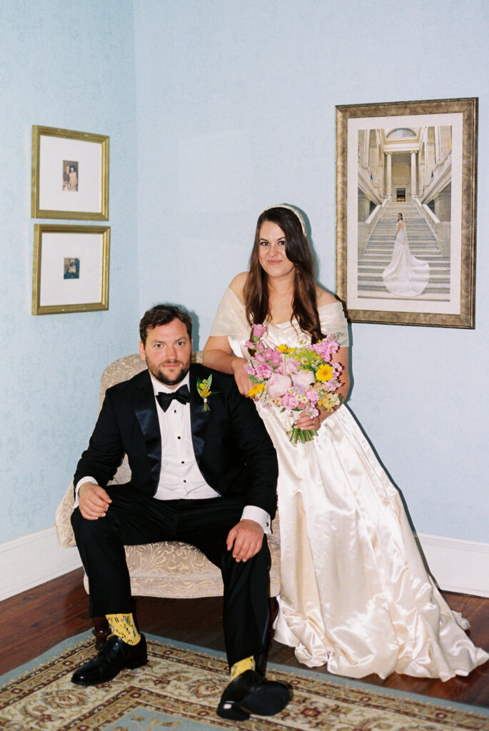 Wedding shot entirely on 35mm film in Oxford, MS by Memphis Wedding Photographer Bethany Reid Visuals