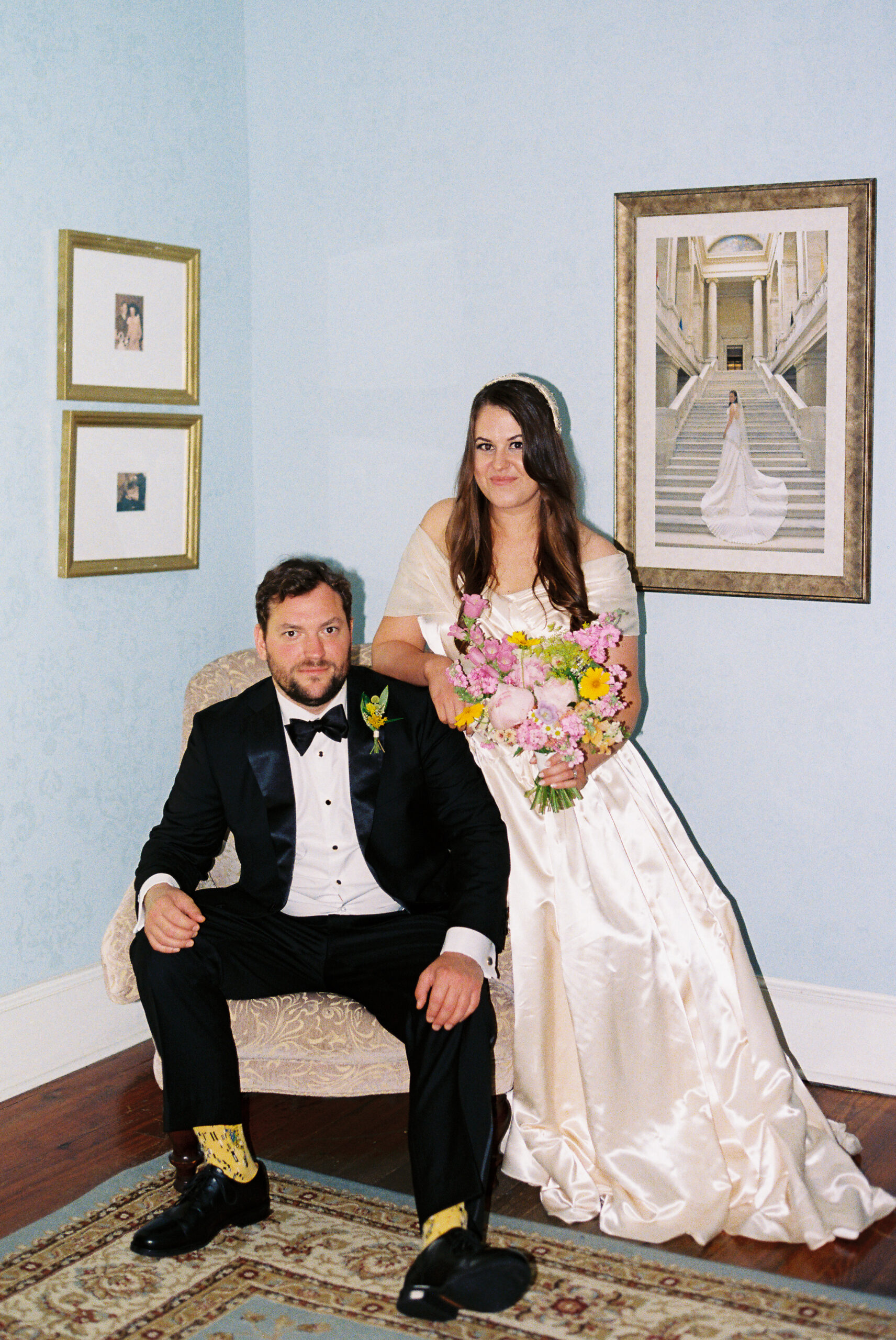 Wedding shot entirely on 35mm film in Oxford, MS by Memphis Wedding Photographer Bethany Reid Visuals