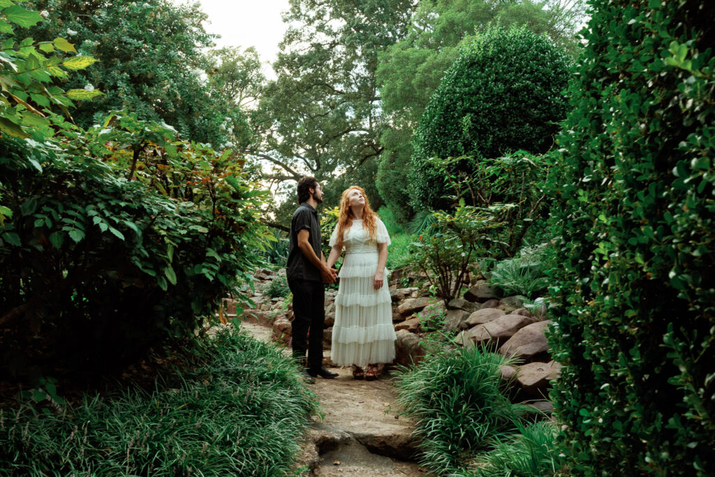 Memphis engagement photos of a couple embracing during a documentary-style engagement session in Tennessee
